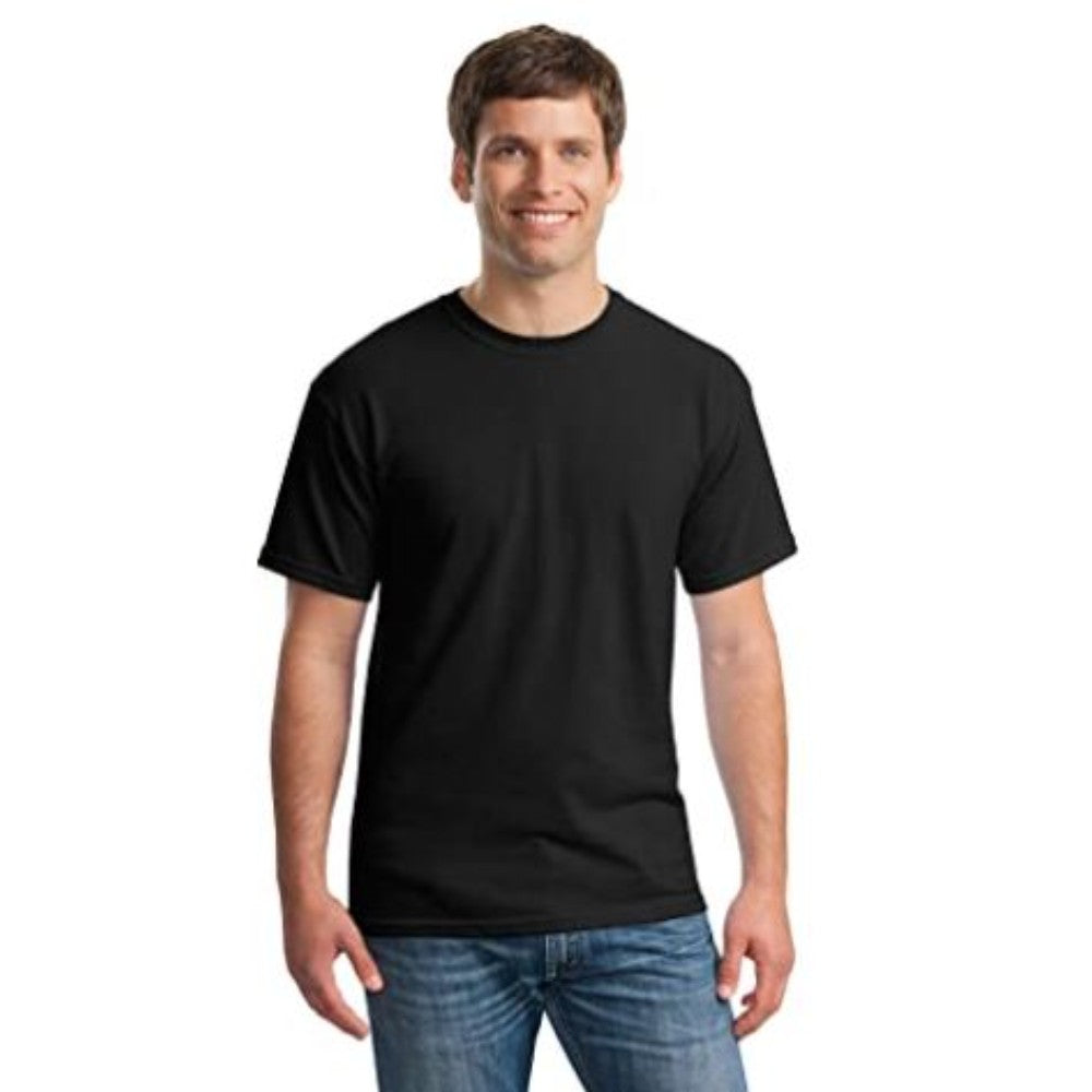 Shirt, Short Sleeve, Round Neck, Black, Med G500-BLACK-M