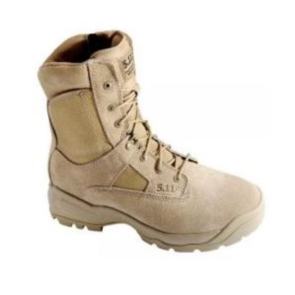Boot, 8", Side Zipper, Coyote, 9.5 Wide