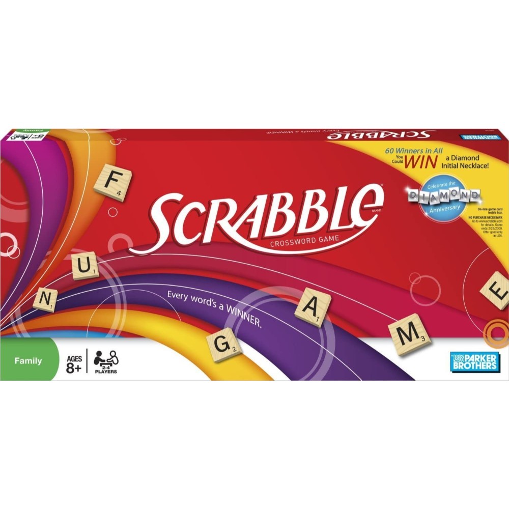 Game, Chance, Scrabble, Wood 4044XXXX