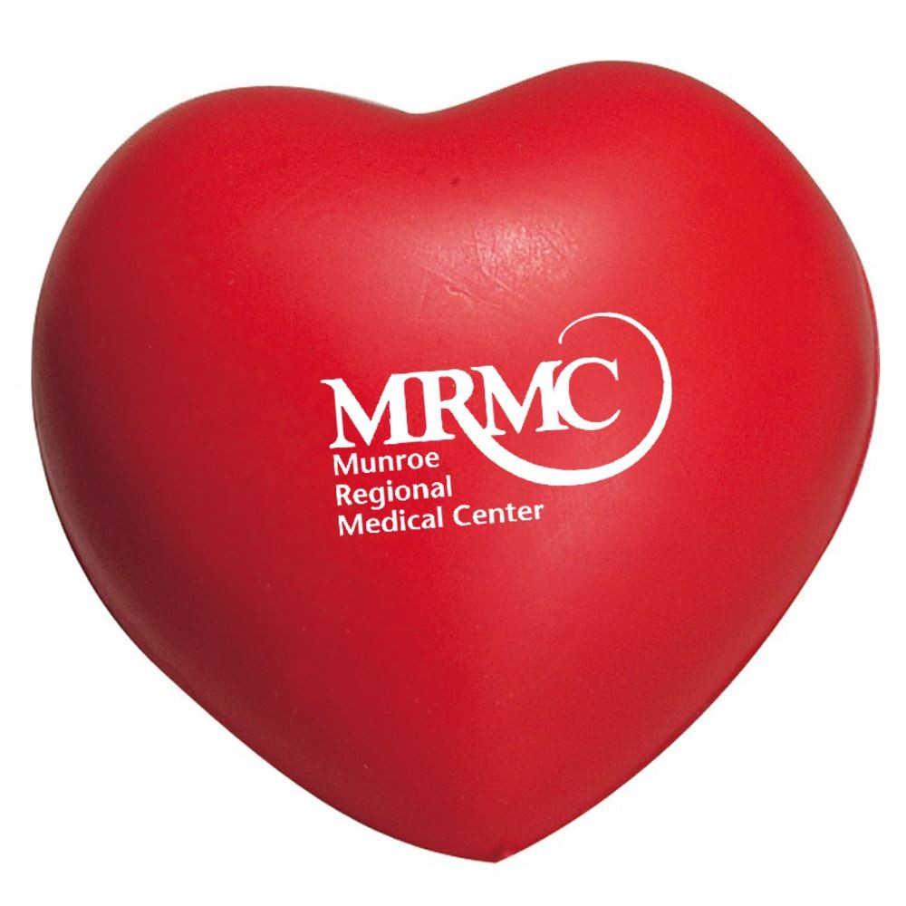 Heart Shape Stress Releiever; Item # Os-7758 - Red. OS-7758