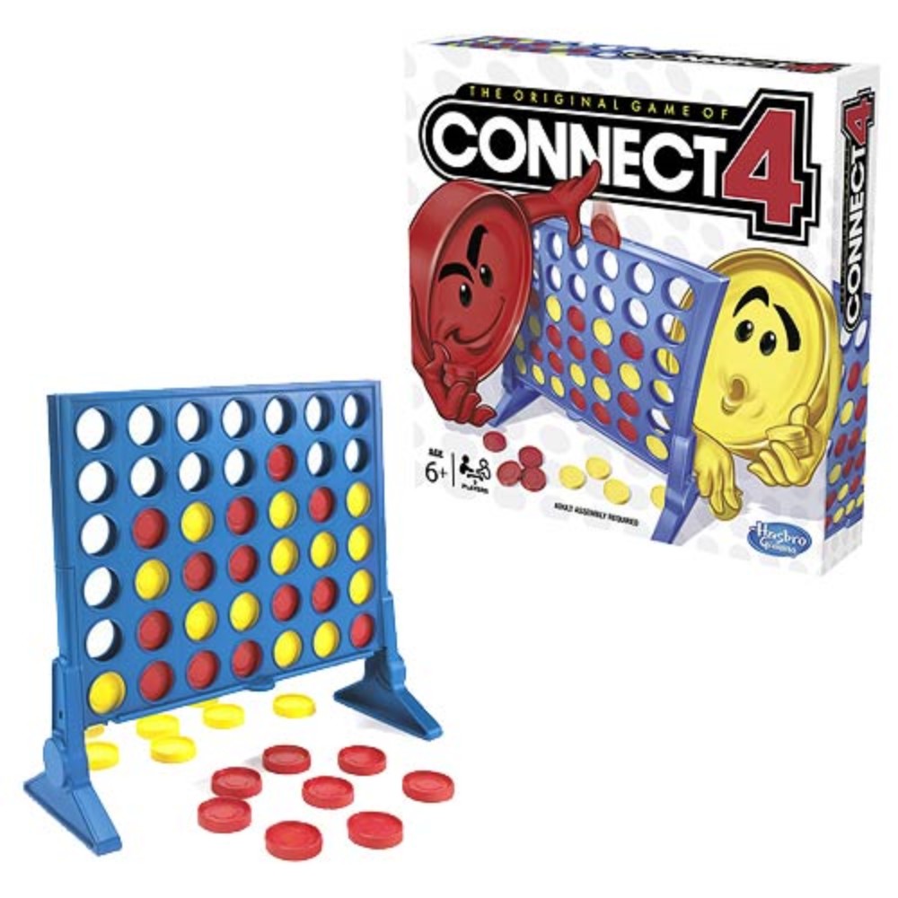 Games, Connet 4, Checkers, 2.1 X 10.5 X 10.5 Inches HGA5640