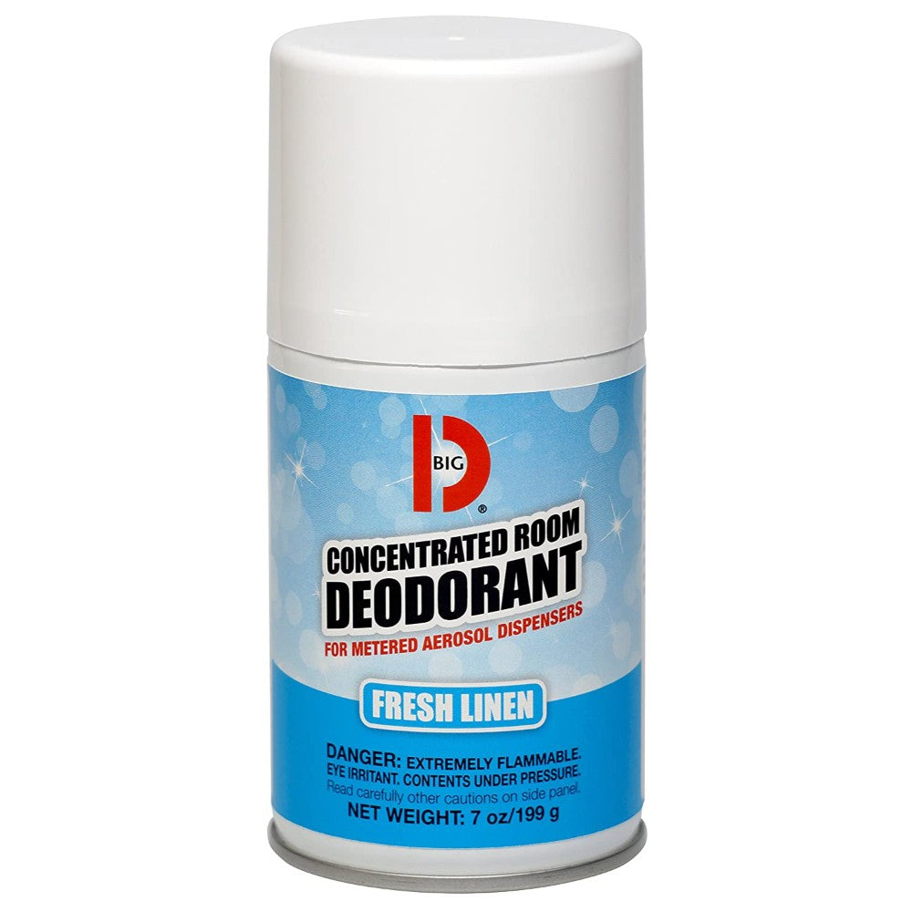 Deodorant, Utility, Air Freshener, Fresh Linen, Aerosol, 6-7 Oz 340601