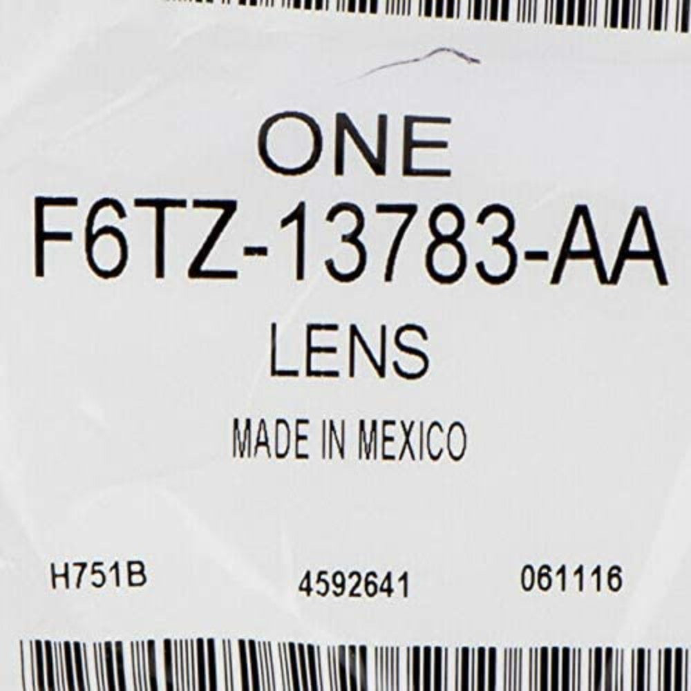 Lens, Light, Plastic, 8 X 4 Inches F6TZ-13783-AA