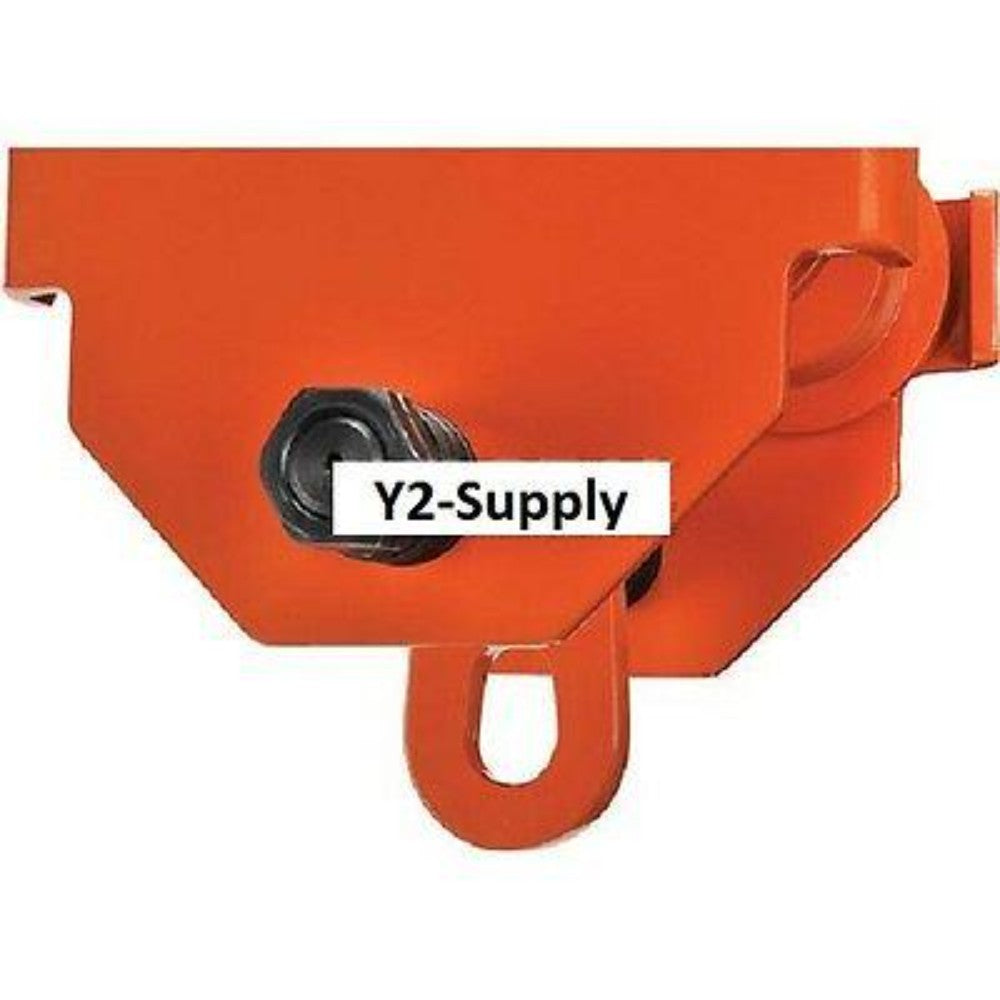 Trolley, Hoist, Beam, Steel, Orange, 10,000 Lbs WB241650
