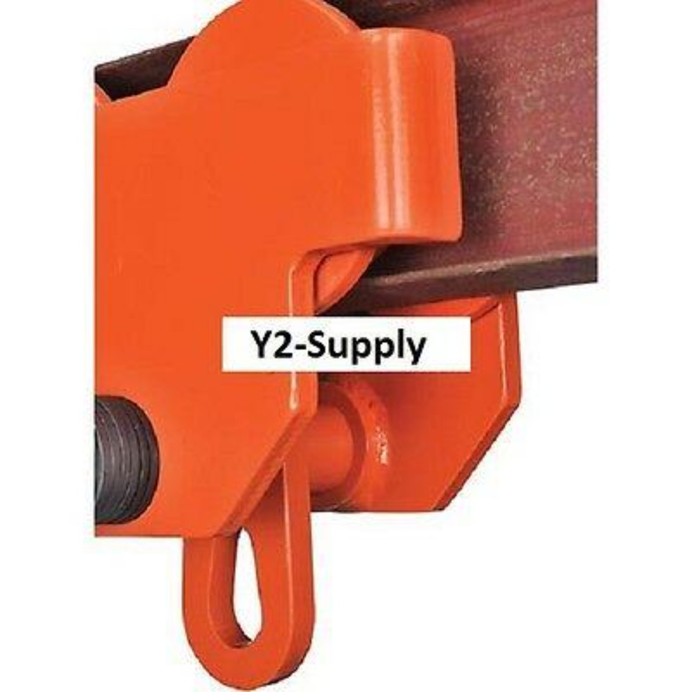 Trolley, Hoist, Beam, Steel, Orange, 10,000 Lbs WB241650