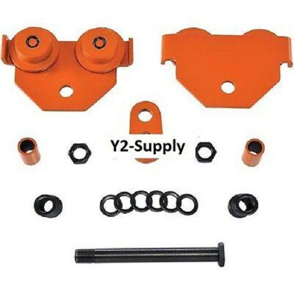 Trolley, Hoist, Beam, Steel, Orange, 10,000 Lbs WB241650