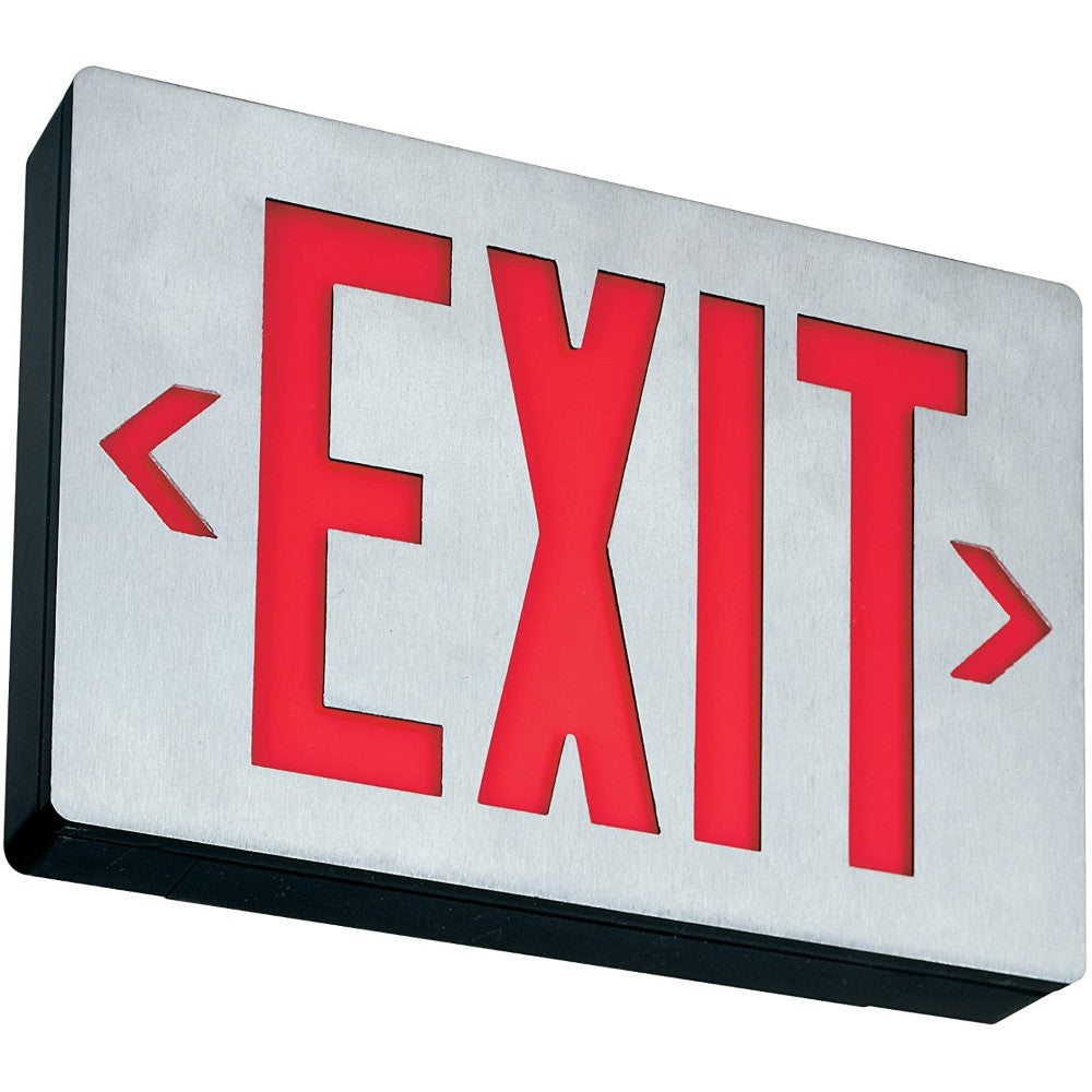Fixture, Light, Emergency Exit, Led, Red, 120-277V, 50/60 Hz LZ S 1 R EL N SD