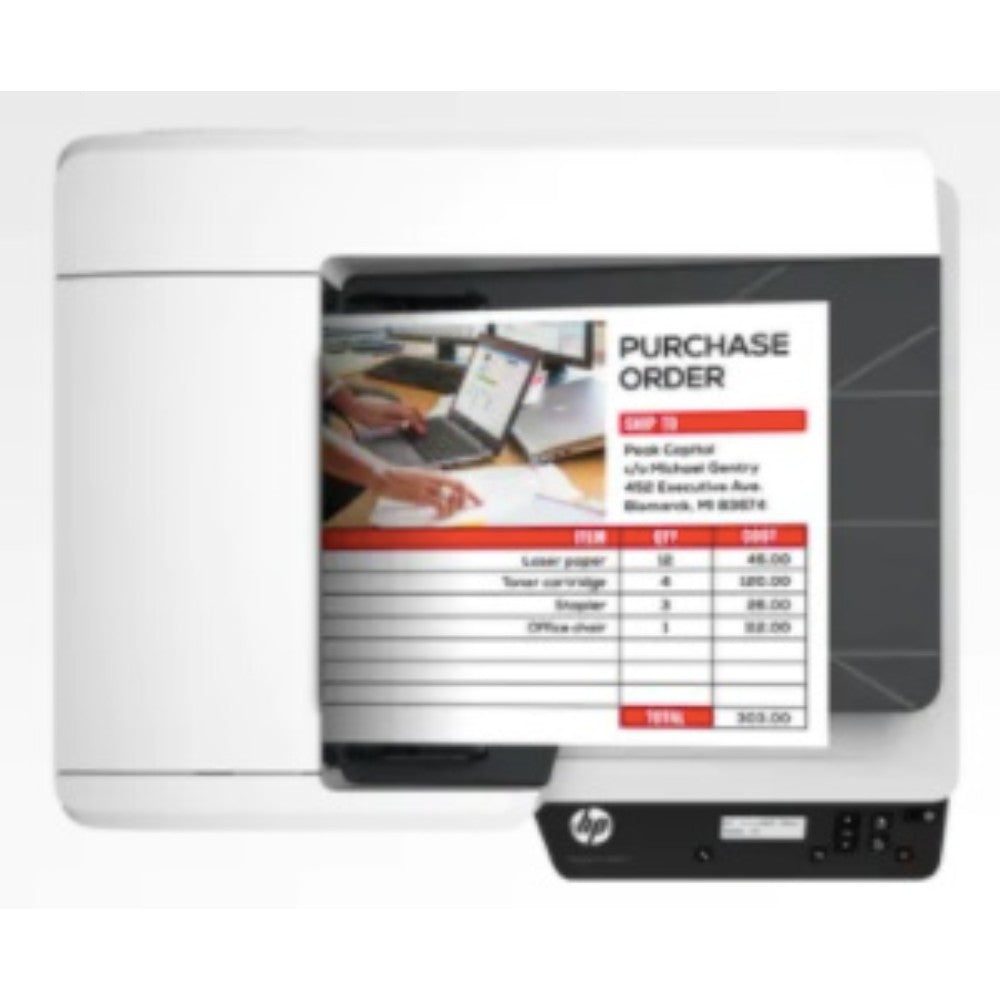 Scanner, Flatbed, Scanjet, Color, 100-240V, 50 Sheets Hp, L2741A # Bgj,  Scanjet Pro 3500 F1