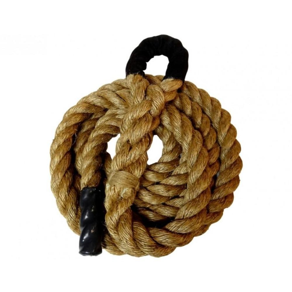 Climbing Rope, Manila Fiber, W/ Eyelet End, 2 Inches X 25 Feet 7894 FITCMR225
