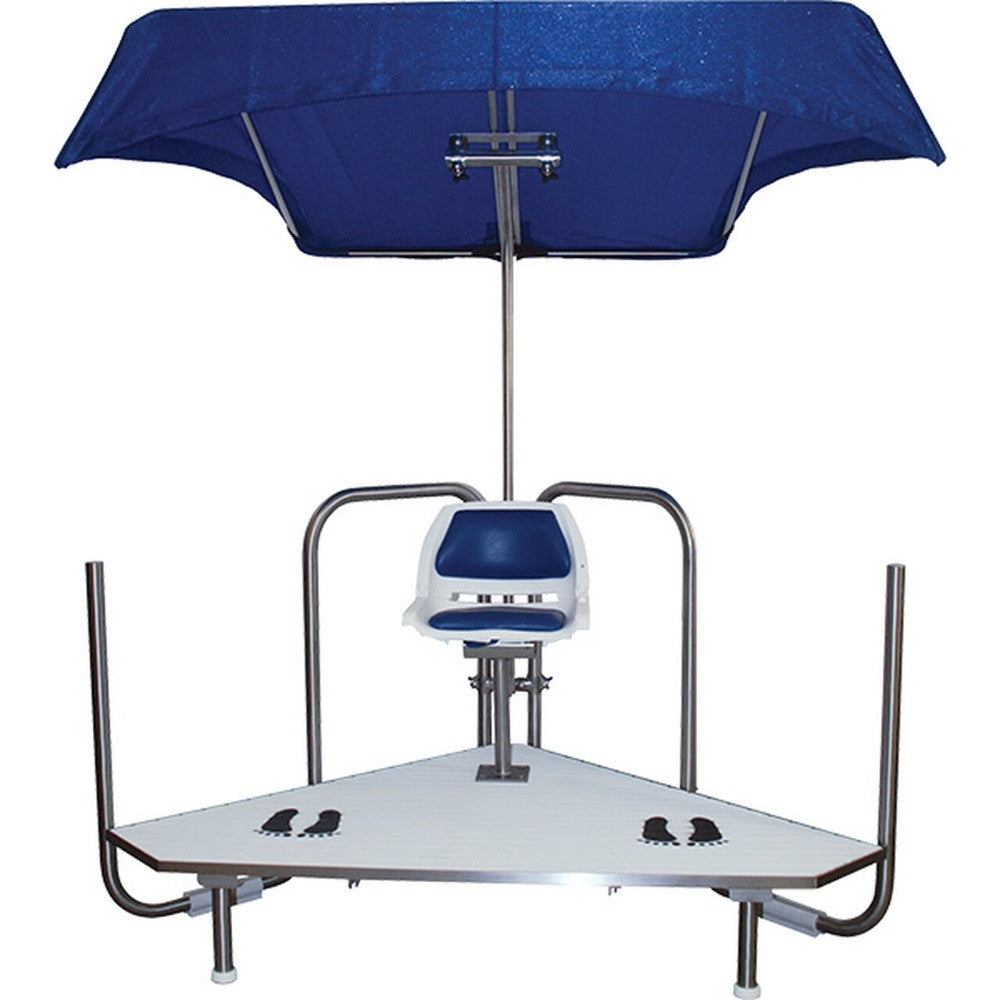 Shade, Sun, Canopy, Aquatic Blue, 35 Lbs 16-1169