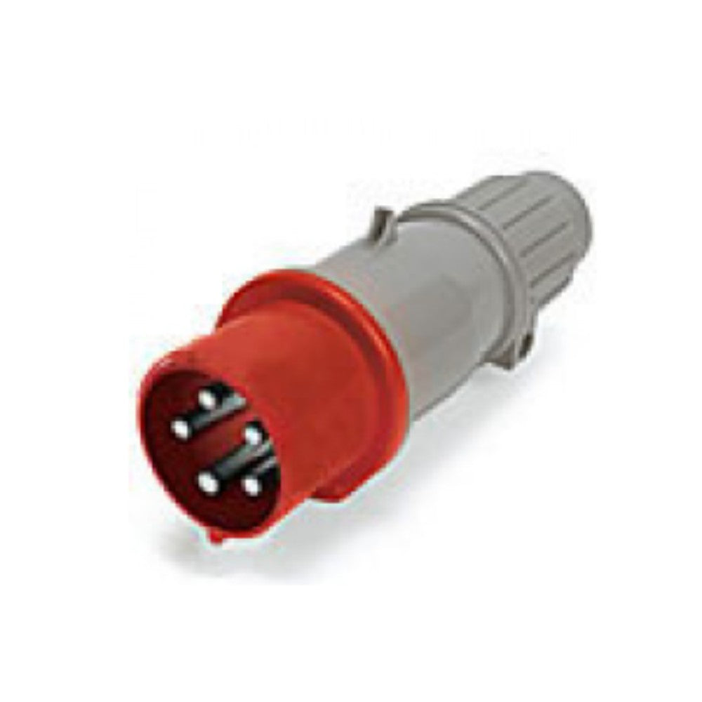 Connector, Plug, Electrical, Male, 4 Pole, 346-415 V, 50/60 Hz, 32 A SCM532P6S
