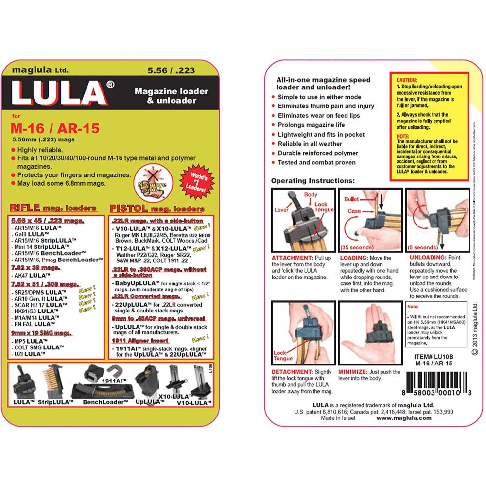 Loader And Unloader, Magazine, 5.56 / .223 LU10B