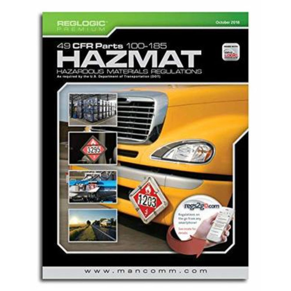 Books, Journals, Manuals And Periodicals Hazmat 49 Cfr 100-185