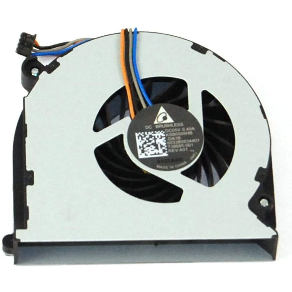 Fan, Cpu, Black, Metallic, Dc 5V, 0.40A 738685-001