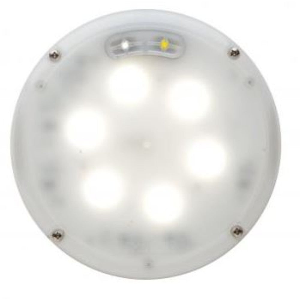 Light, Dome, Led, Interior, 6-Diode, Round, 12 V, White, 6 Inches 60C0EJCS
