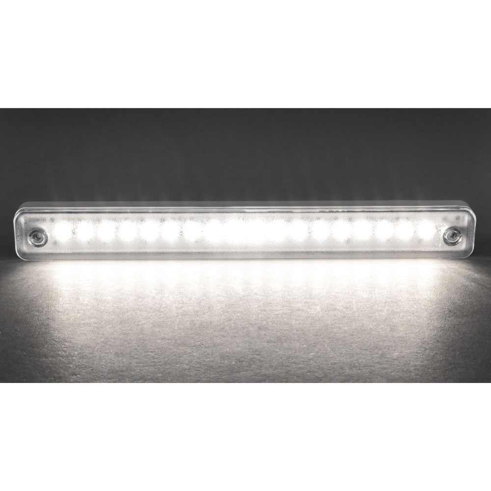 Light, Utility, Vehicular (Compartment Light), Led, 12V, Clear, 11.5 X 1.375 X 1 Inches PSC0CDCR