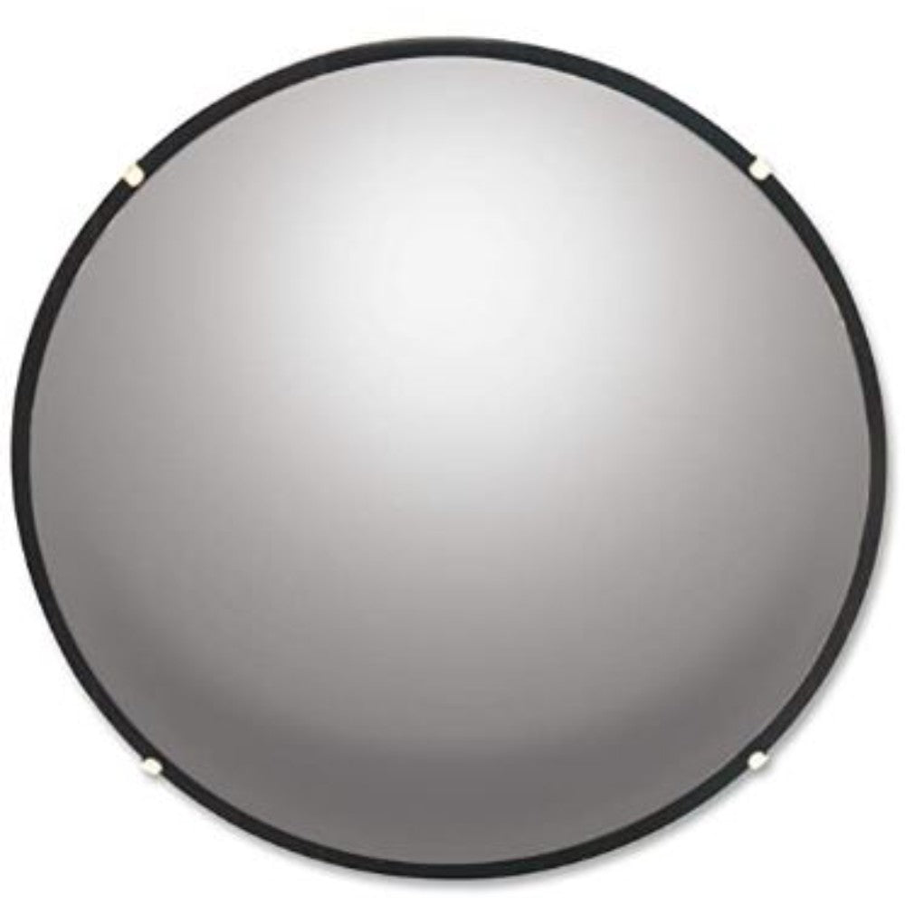 Mirror, Overview, Convex, Round Glass, Safety, 26 Inches N26