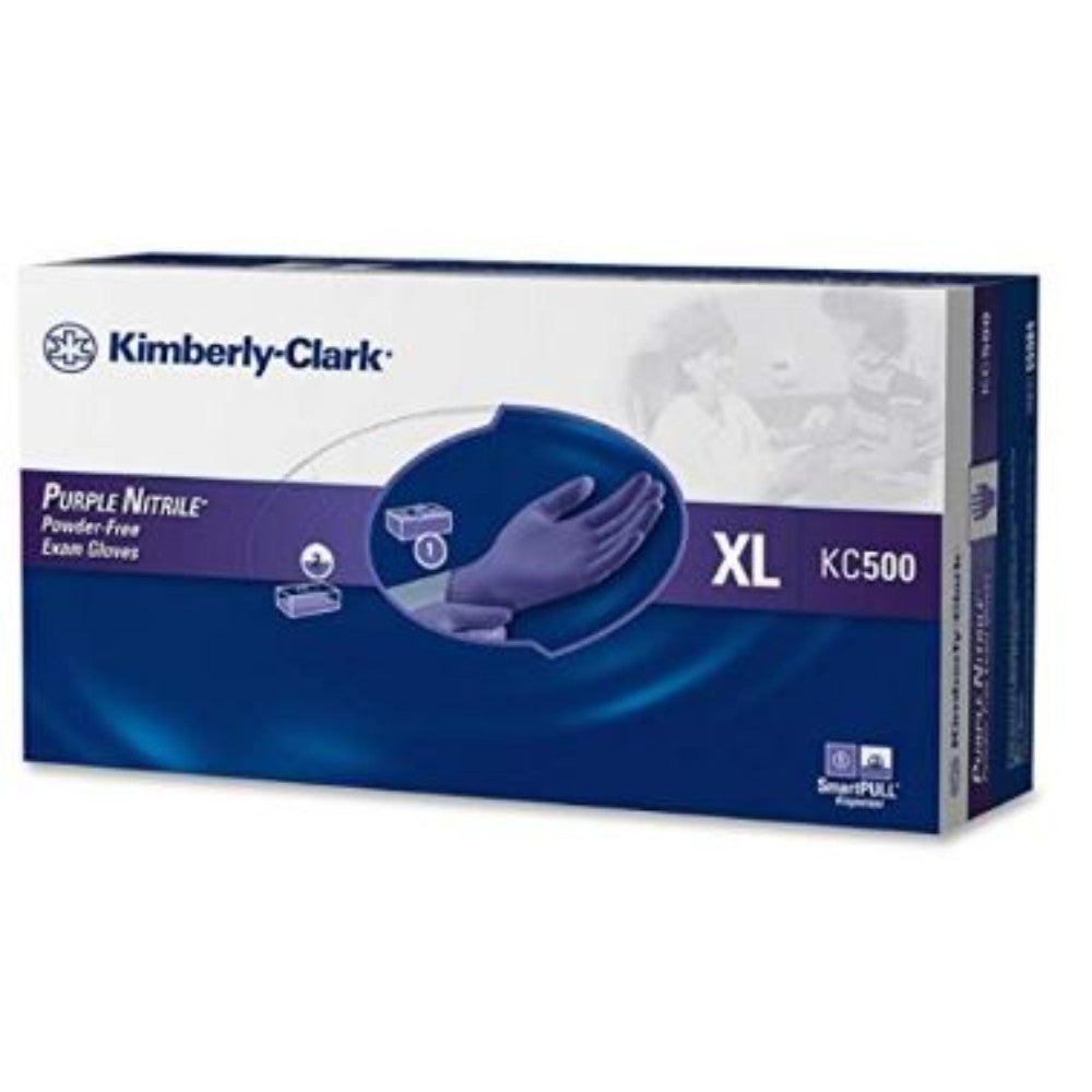 Gloves, Exam, Nitrile Exam, Disposable, Purple, X-Large, 55084