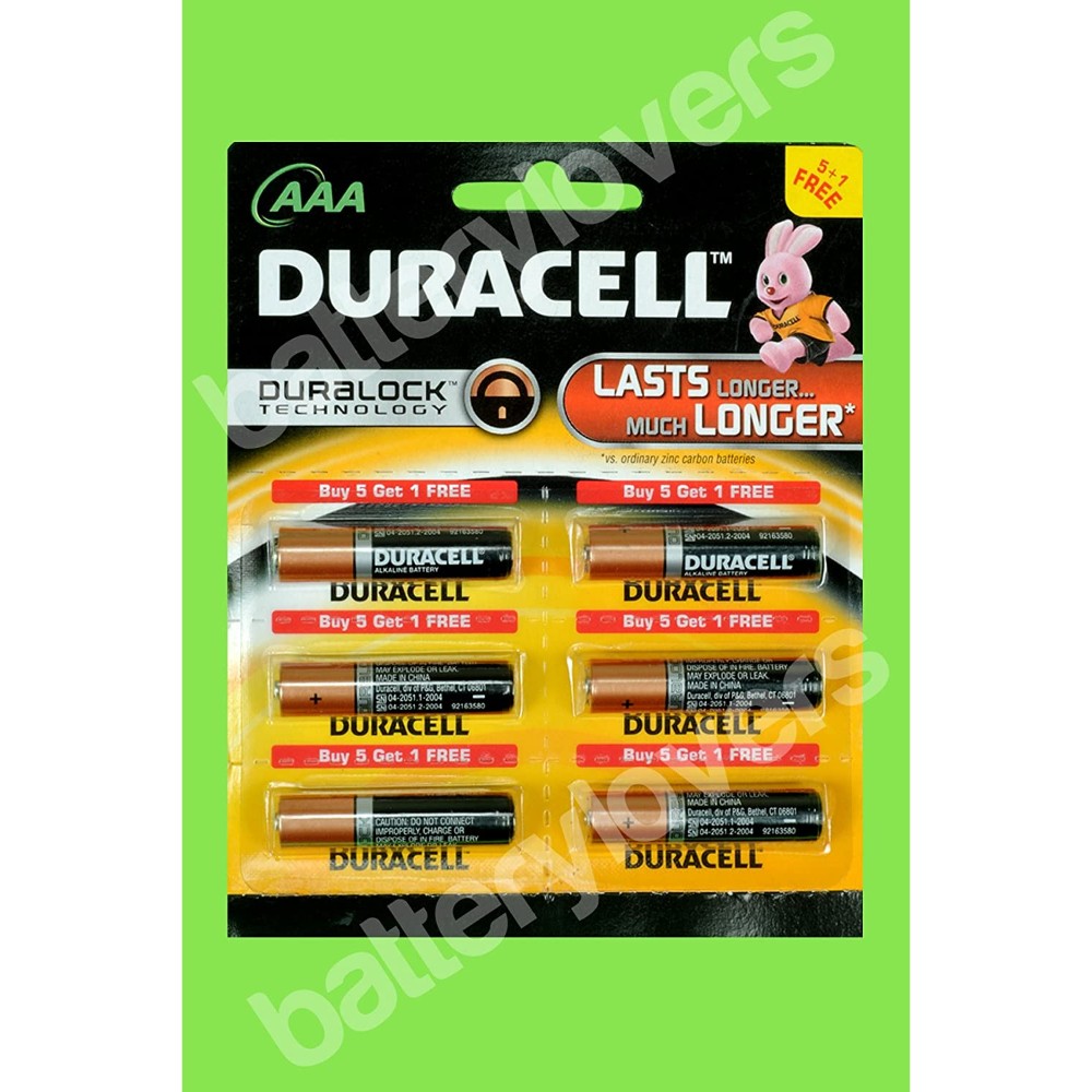Battery, Nonrechargeable, 1.5 V, Aaa 24A