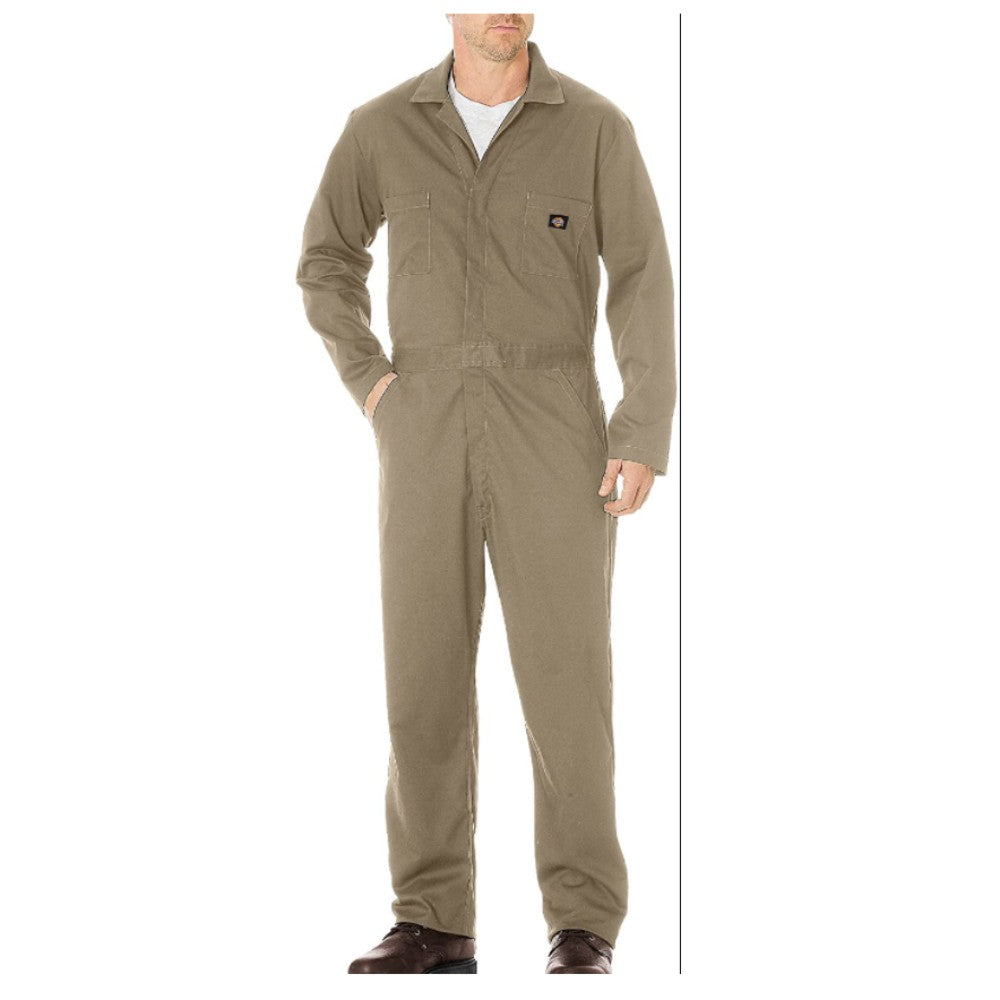 Coveralls, Long Sleeve, Tan, Xl