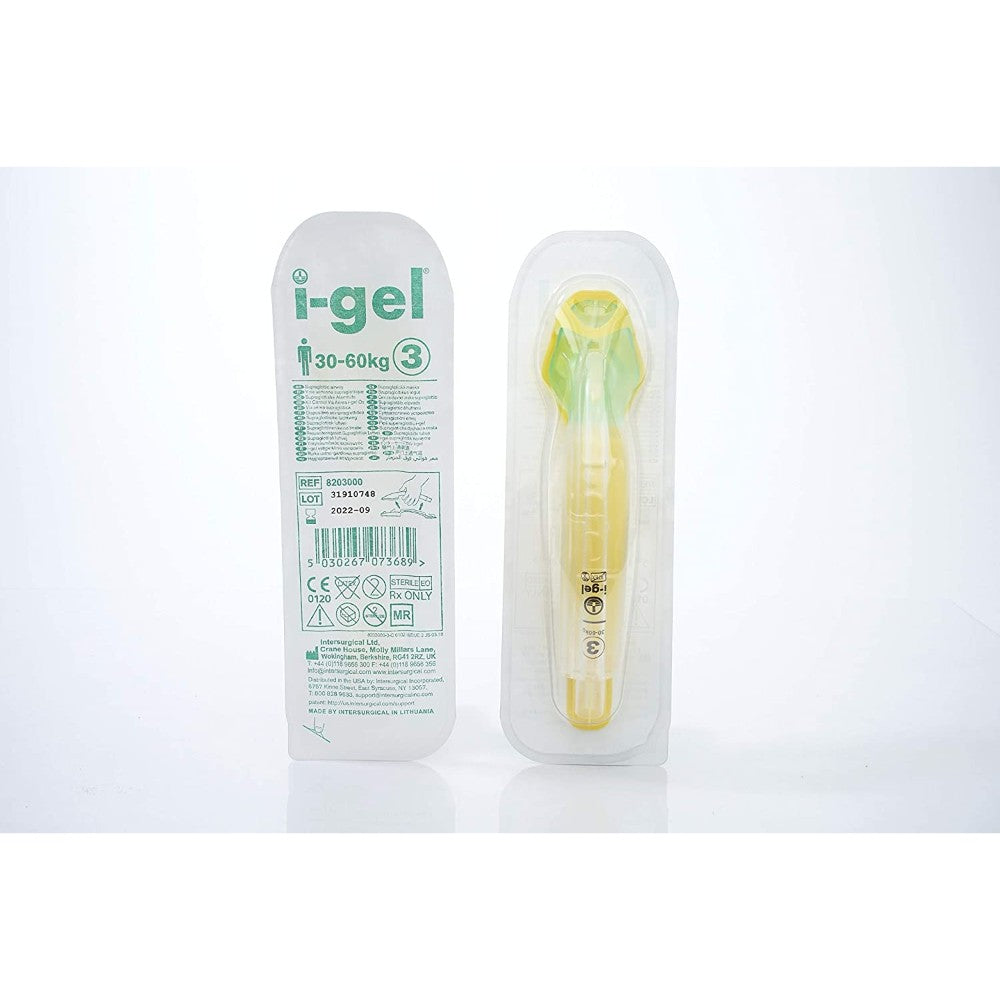 Supraglottic, Airways, Thermoplastic Elastomer, Size 3, Small Adult 2114-08203