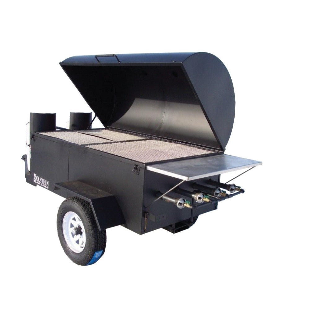 Trailer Mounted Towable Grill, Model 7238C – Charcoal – No Rotisserie