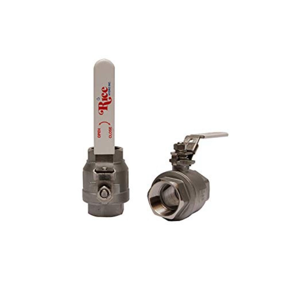 Valve, Ball, Stainless Steel, 1-1/2 Inches BALLVALVE S-1&1/2