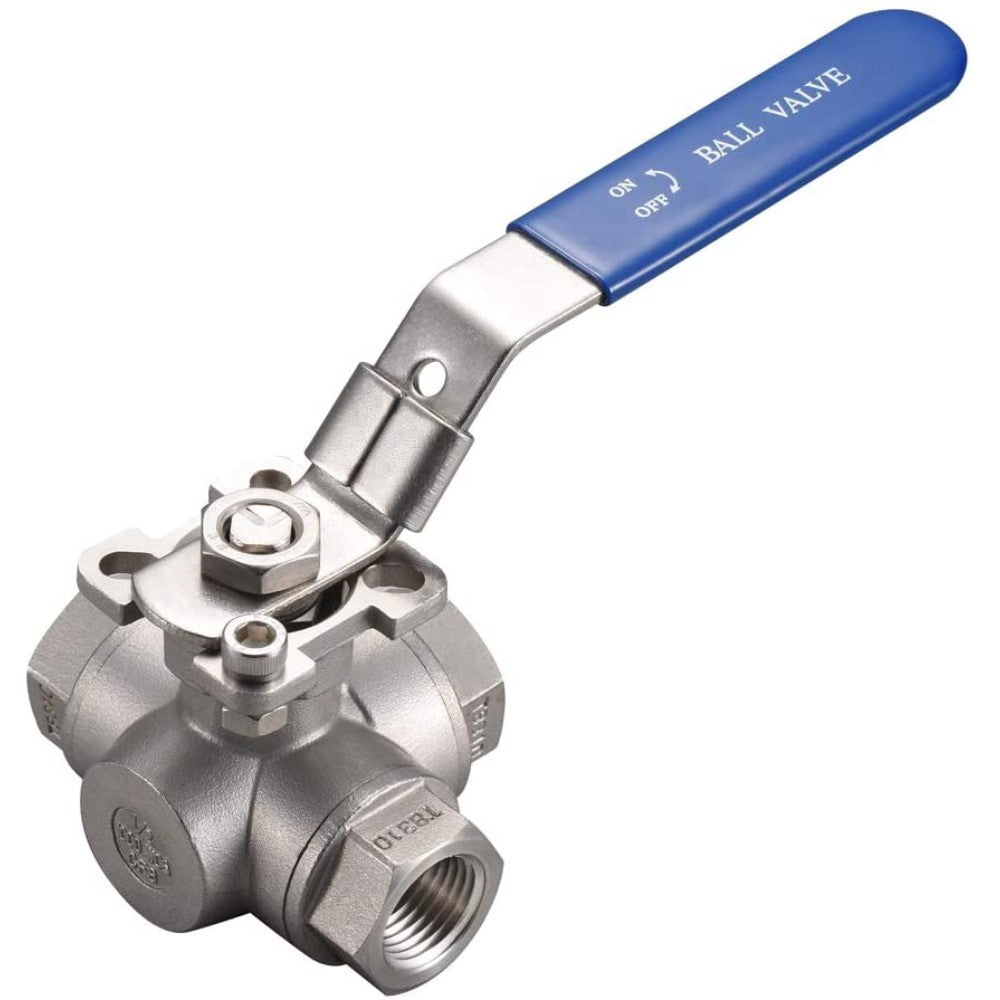 Valve, Bleed, Brass, 1/2 X 1 Inch BALLVALVE-HP-1/2