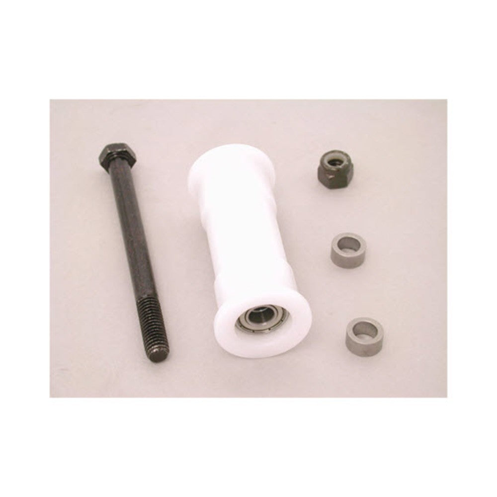 Roller, Seat, Top, W/ Hardware, White, 3-1/4 Inches 1728, CON1728