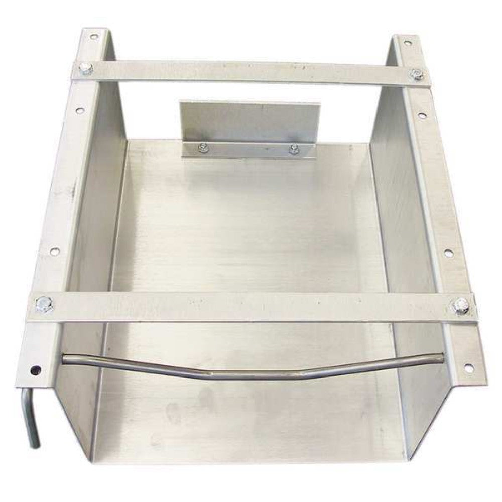 Holder, Chock, Wheel, Aluminium, Gray, 12 X 10-1/2 X 21 Inches SQCH-44-H