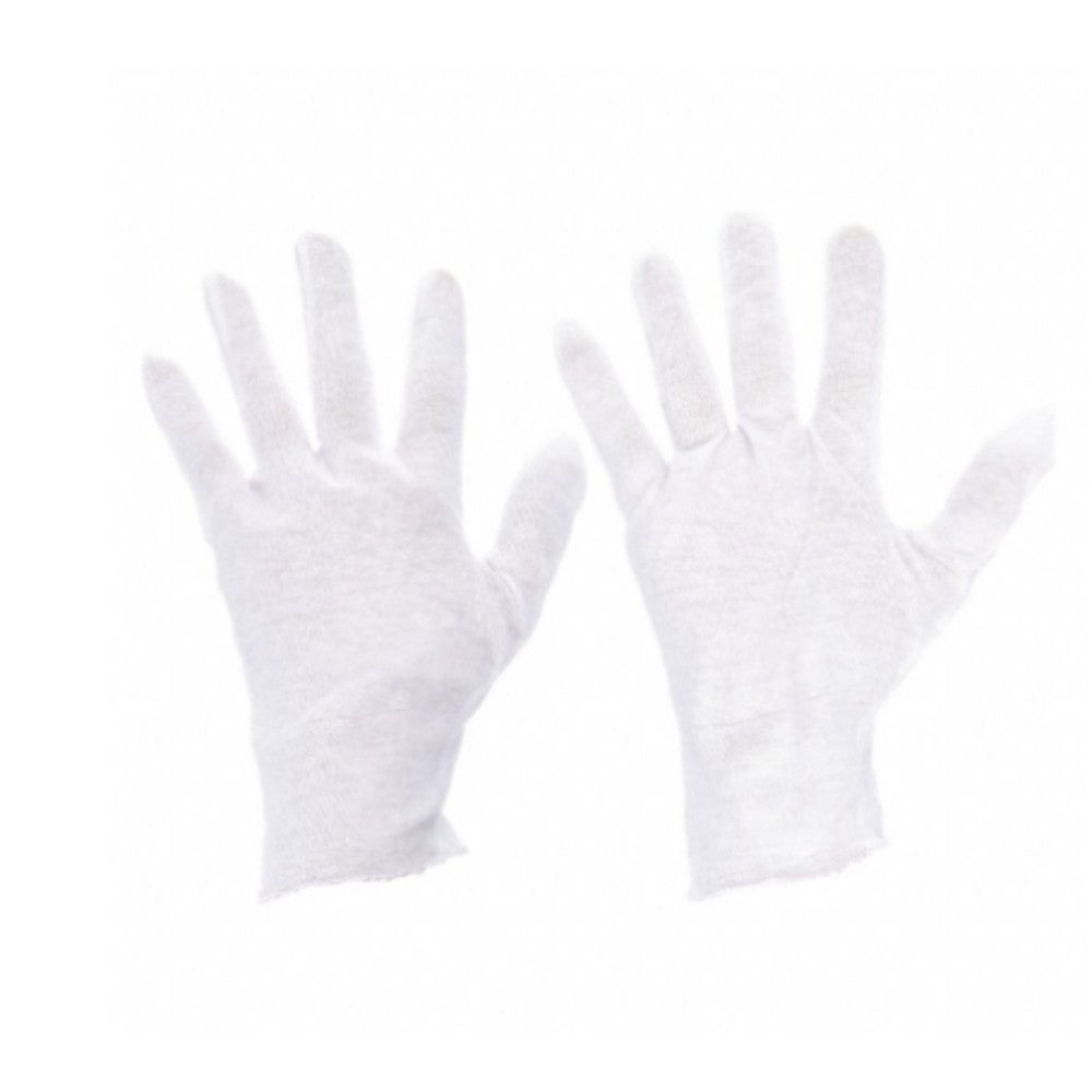 Work Gloves: Cotton Liners GRAINGER; BRAND: CONDOR;
STOCK #: 4JC99
