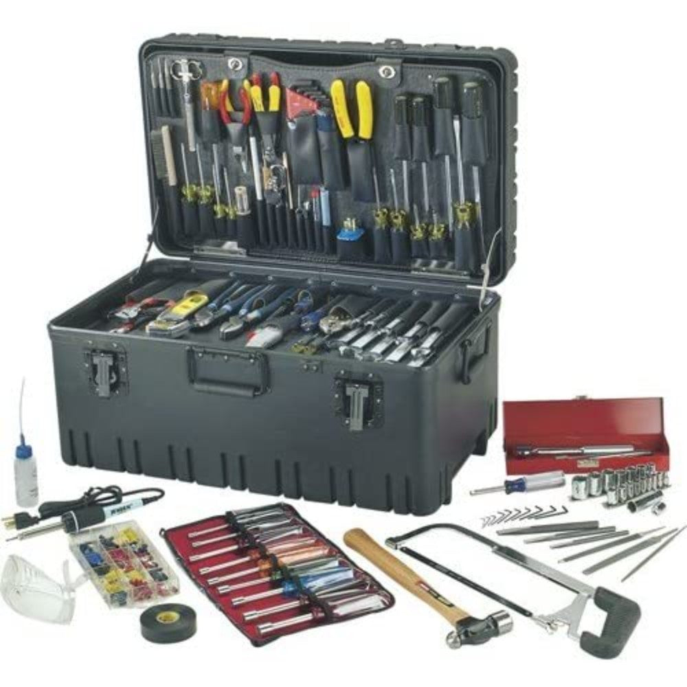 Jensen Tools Jtk-97Lw Deluxe Electro Mechanical Kit In Roto-Rugged™ Wheeled Case Jensen Tools JTK-97LW