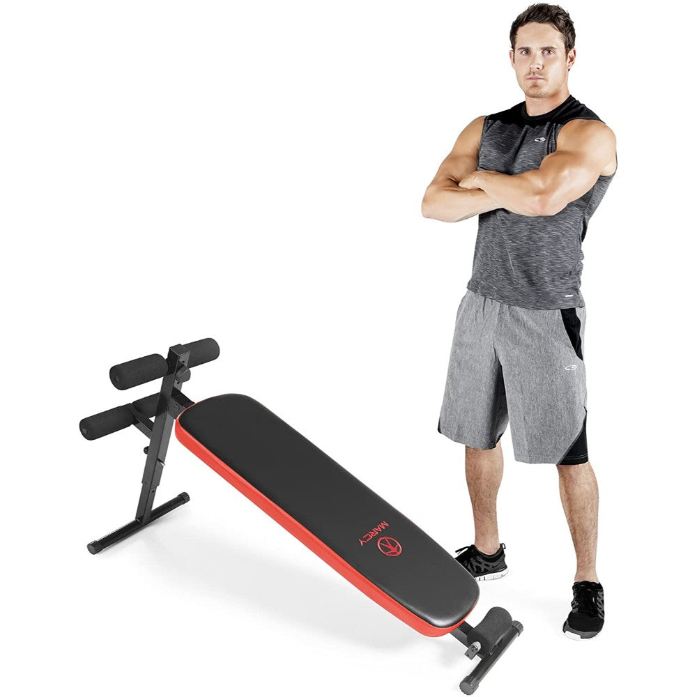 Exercise Machine, Gymnastic, Sit Up Bench, Metal, 31.50 X 33.46 X 59 Inches 1HP216