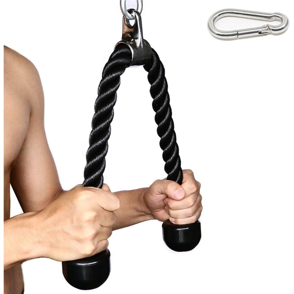 Exercise Machine, Gymnastic, Tricep Machine, Metal, 55.11 X 37.40 X 64.96 Inches 1XPL053