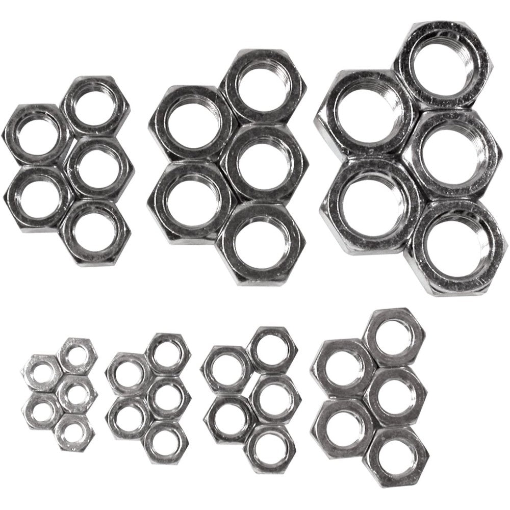 Nut, Plain, Hexagon (Jam Nut), Hub Rotor, Stainless Steel, 5/8 X 0.559 Inch 3-HDNT-912