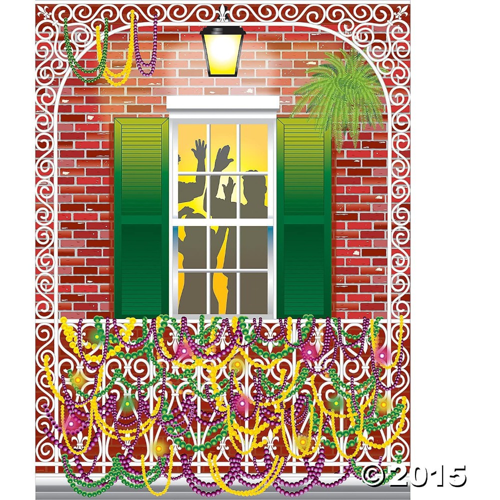 Design – A Room Mardi Gras Balcony Back Drop 70/6543
