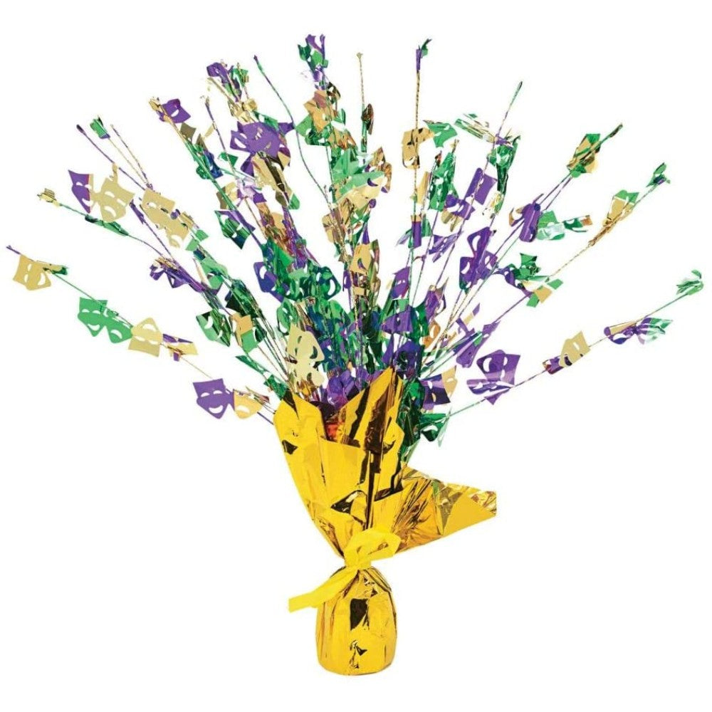Mardi Gras Foil Burst Table Decoration 31/124