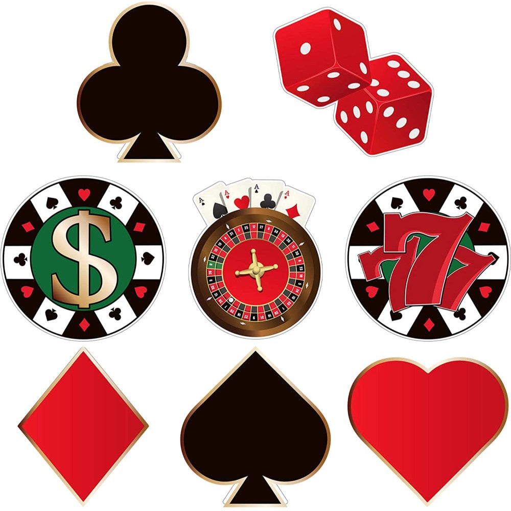Casino Table Skirt With Cutouts,  9 Ft. X 29" 2042863