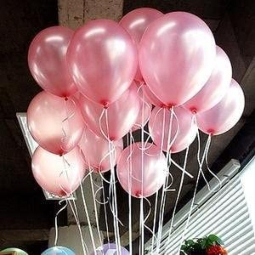 Pink Pearl Latex Balloon, Pkg/100 BLM11-PIN-HDR