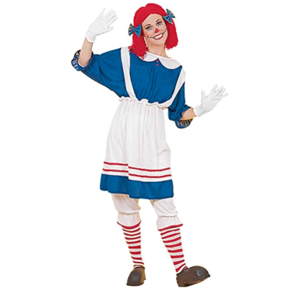 Women’S Rag Doll Costume, One Size MC2091