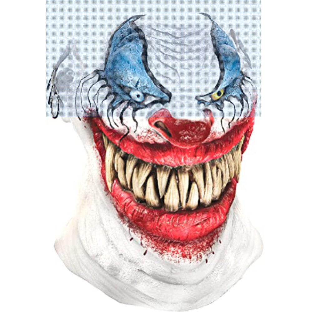 Latex Chopper Clown Mask 13686620