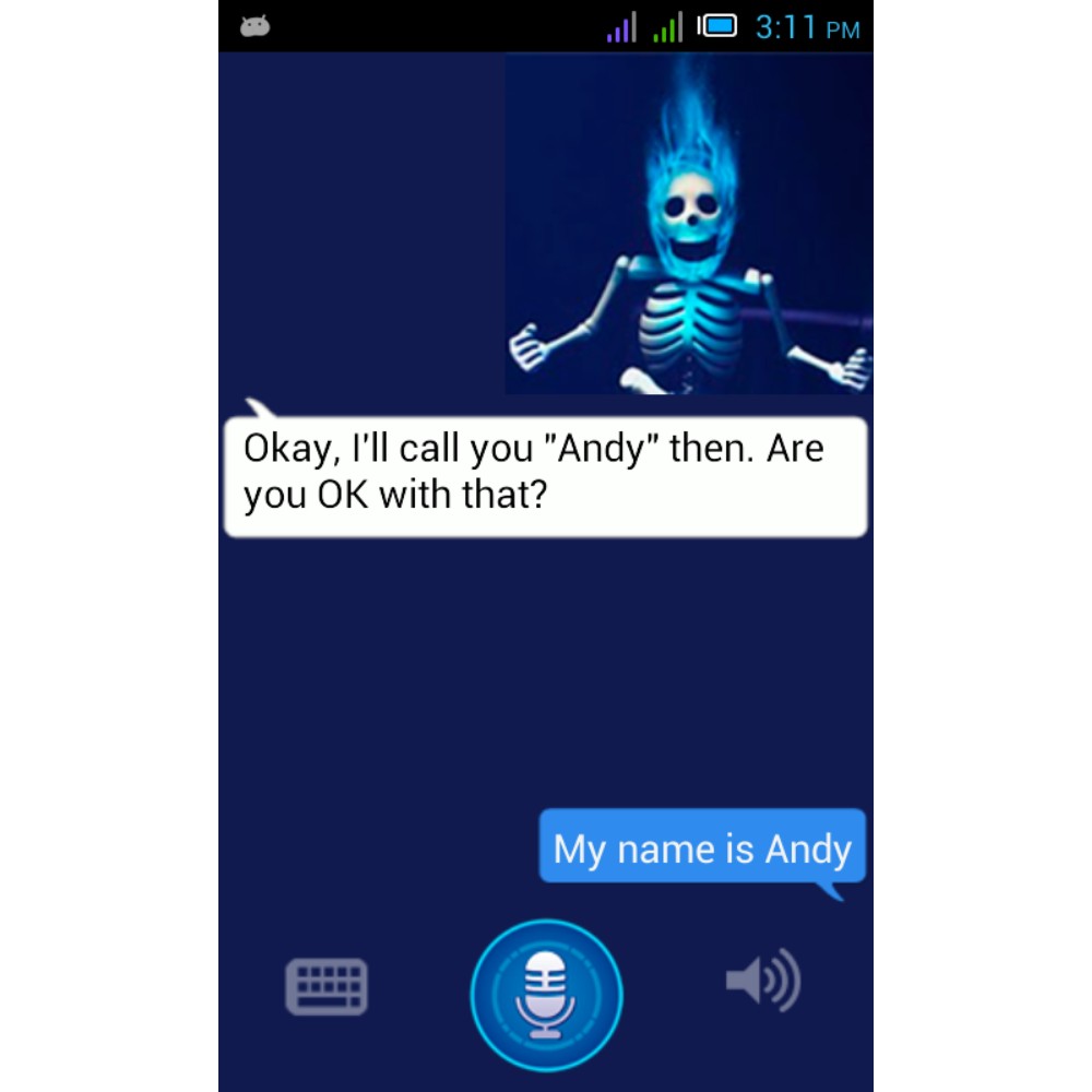 Talking Skeleton HWNTAS