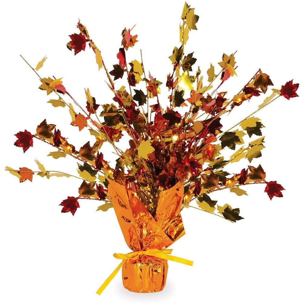 Fall Leaves Gleam N' Burst Centerpiece CTPFLV