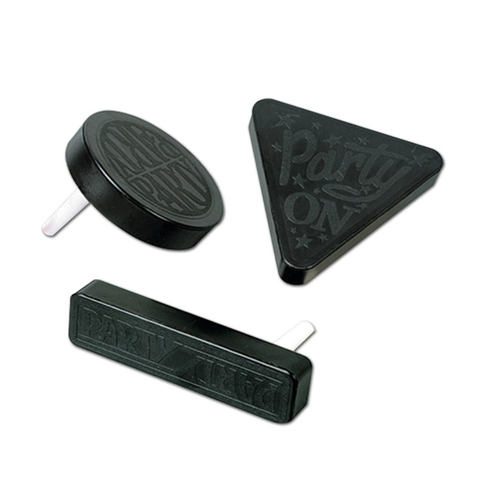 Club Pack Of 20 Racket Raise 'N Noisemakers Party Favors DBEI 88229-BK