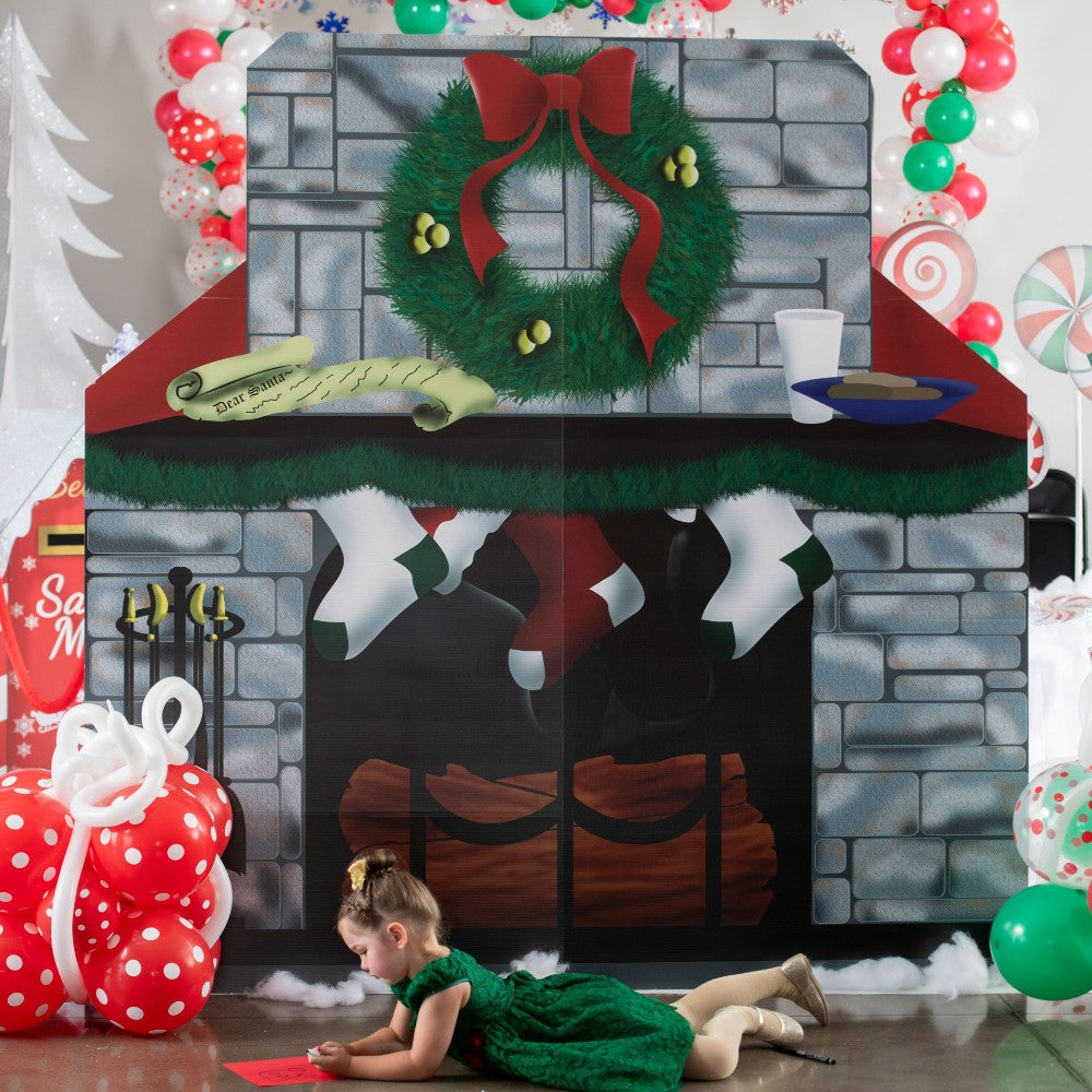 Cozy Christmas Standee,  7' High X 7' Wide KSSCZY