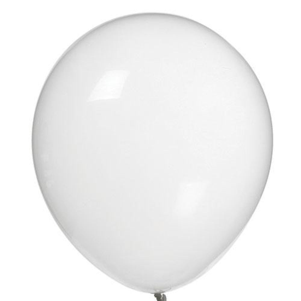 Clear Crystal Latex Balloons, Pkg/100 BLD11H-CLE