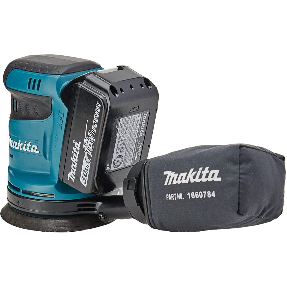 Sander Kit Cordless, Random Orbit 18V, Makita, Xob01