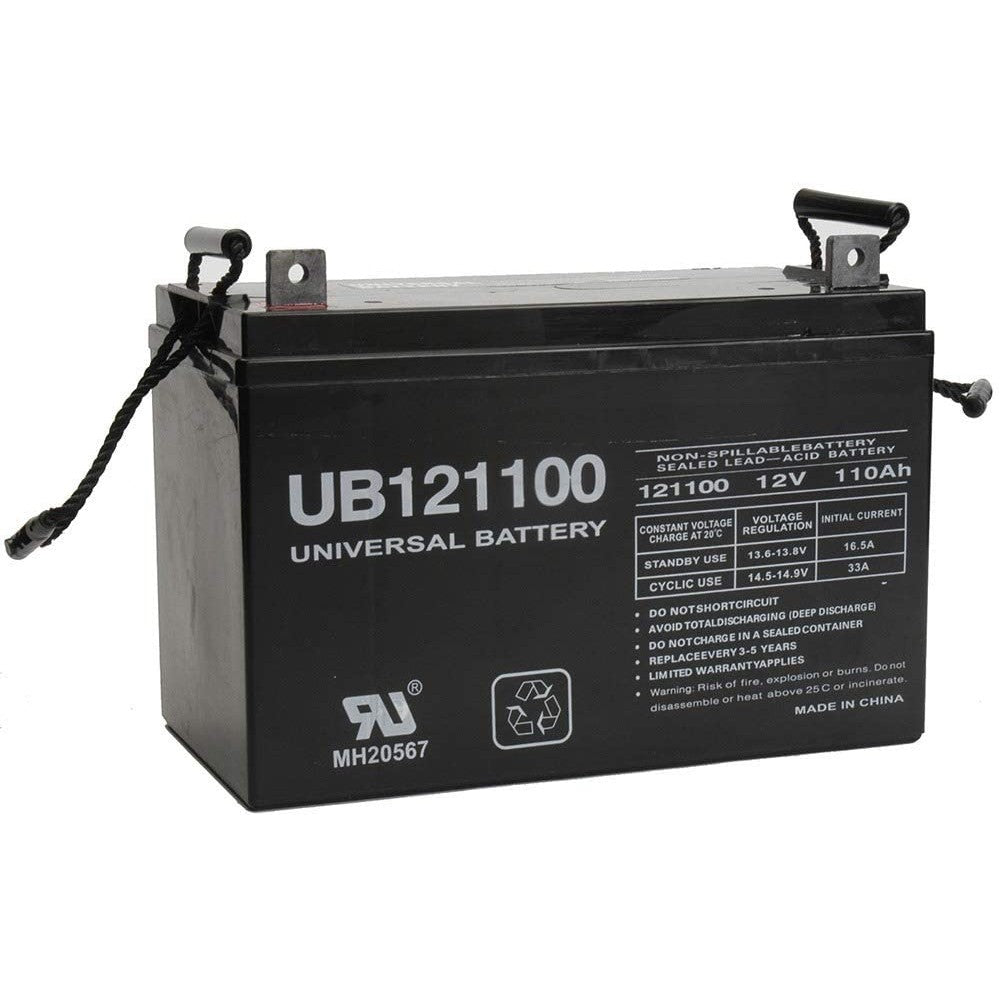 Battery, Lead Acid, Sealed, Agm, 12V, 12.97 X 6.89 X 8.4 Inches D5751
