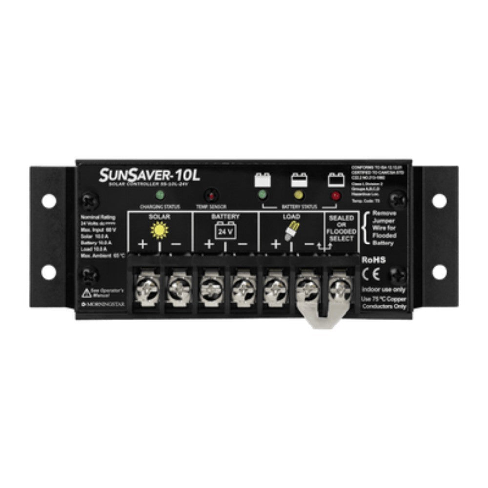 Charger, Battery, (Solar Charge Controller), 24V Dc, 10A 3680142