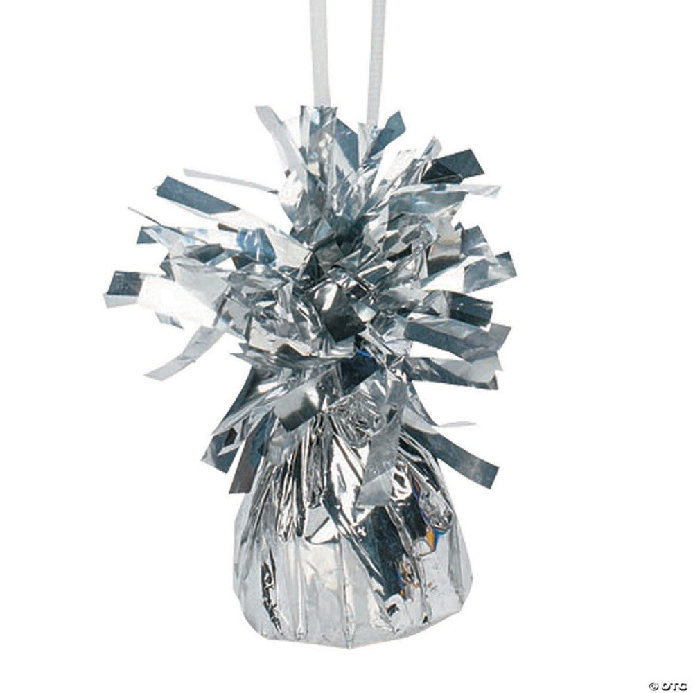 Silver Balloon Weights, Per Dozen 70/733